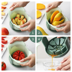 Đa Chức Năng Của Nhãn Hiệu Nhựa Trái Cây Cắt Hoán Đổi Cho Nhau Lưỡi Thép Không Gỉ Tái Sử Dụng Máy Rửa Chén An Toàn Rò Rỉ Bằng Chứng Dễ Dàng - Product Image 3