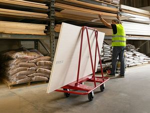 Sheet Material Hand Cart Practical <strong>Trolley</strong> Design for Easy Mobility - Product Image 3