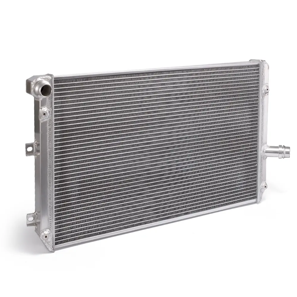 ADDCO Aluminium Rennsport Doppel-Kern 2-Schienen Kühlradiator für VW Golf GTi/MK5/A5 MT 06-10 AD-R339RAD