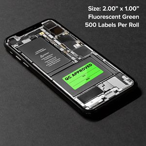 QCステッカーラベルロールカスタムプライベートQC合格ステッカー低価格 - Product Image 5