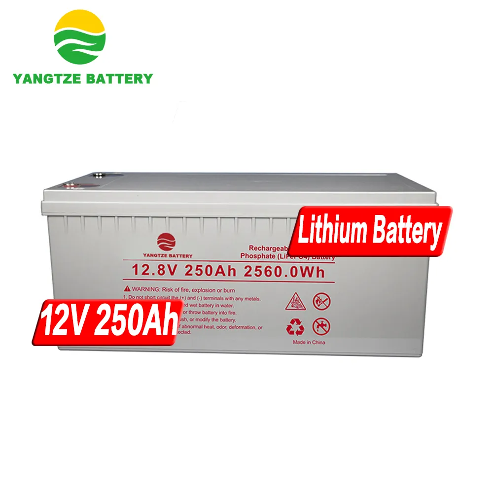 Yangtze di alta qualità 12v 24v 250ah 500ah batteria al litio auto batteria audio