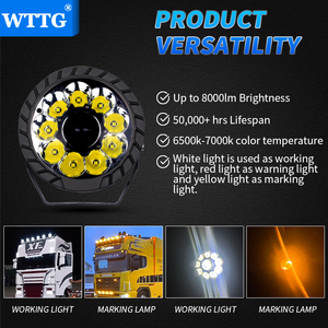 2025 yüksek güç Spot ışık Led far çalışma ışığı yarı kamyon ışıkları için DC9-50V 24v - Product Image 2