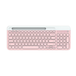 98 Keys Customized 2.4Ghz Wireless BT5.0 <strong>Keyboard</strong> Computer <strong>Keyboard</strong> Round Keycap Multi Devices With Slotfor Win/<strong>iOS</strong>/Android - Product Image 1