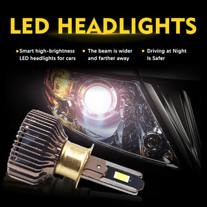 หลอดไฟหน้ารถยนต์120วัตต์ LED 8000LM H3 6500K สำหรับยานพาหนะ B M W ผลิตจากโรงงาน - Product Image 3
