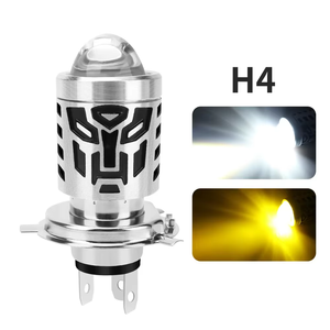 Xe Máy Vua Kong spotlight <span class=keywords><strong>Led</strong></span> ống kính trắng vàng kép màu Độ sáng cao Đèn pha xe máy Đèn pha Spotlight - Product Image 2