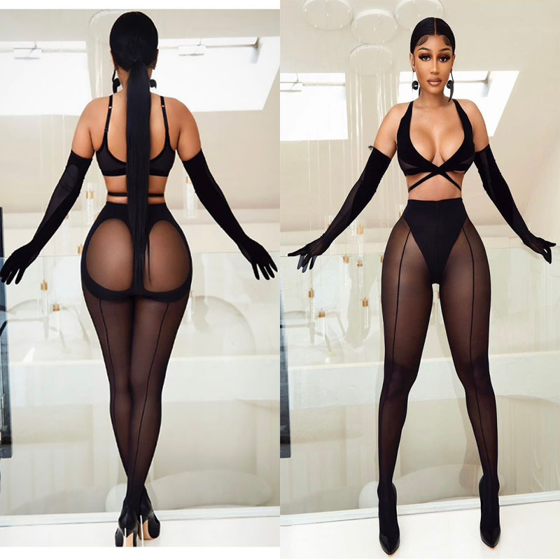 Black(sheer buttock)DS2501