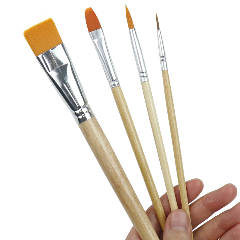 Ensemble de 4 pinceaux