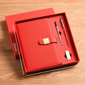 Cuaderno de bolsillo en espiral forrado con bolígrafo en soporte Cubierta de papel Kraft duro Bloc de notas Steno Pads con notas adhesivas e índice de color - Product Image 4