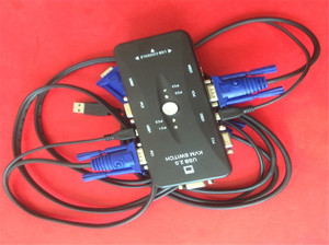 1.5米通用串行总线KVM开关电缆监视器15针标准VGA SVGA适配器线2合1通用串行总线2.0电脑打印机监视器转换器 - Product Image 6