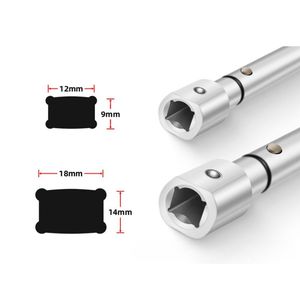 WZAUTO開口部9 * 12mm調整可能な双方向ラチェットトルクレンチ交換可能なトルクレンチ用ピン - Product Image 4