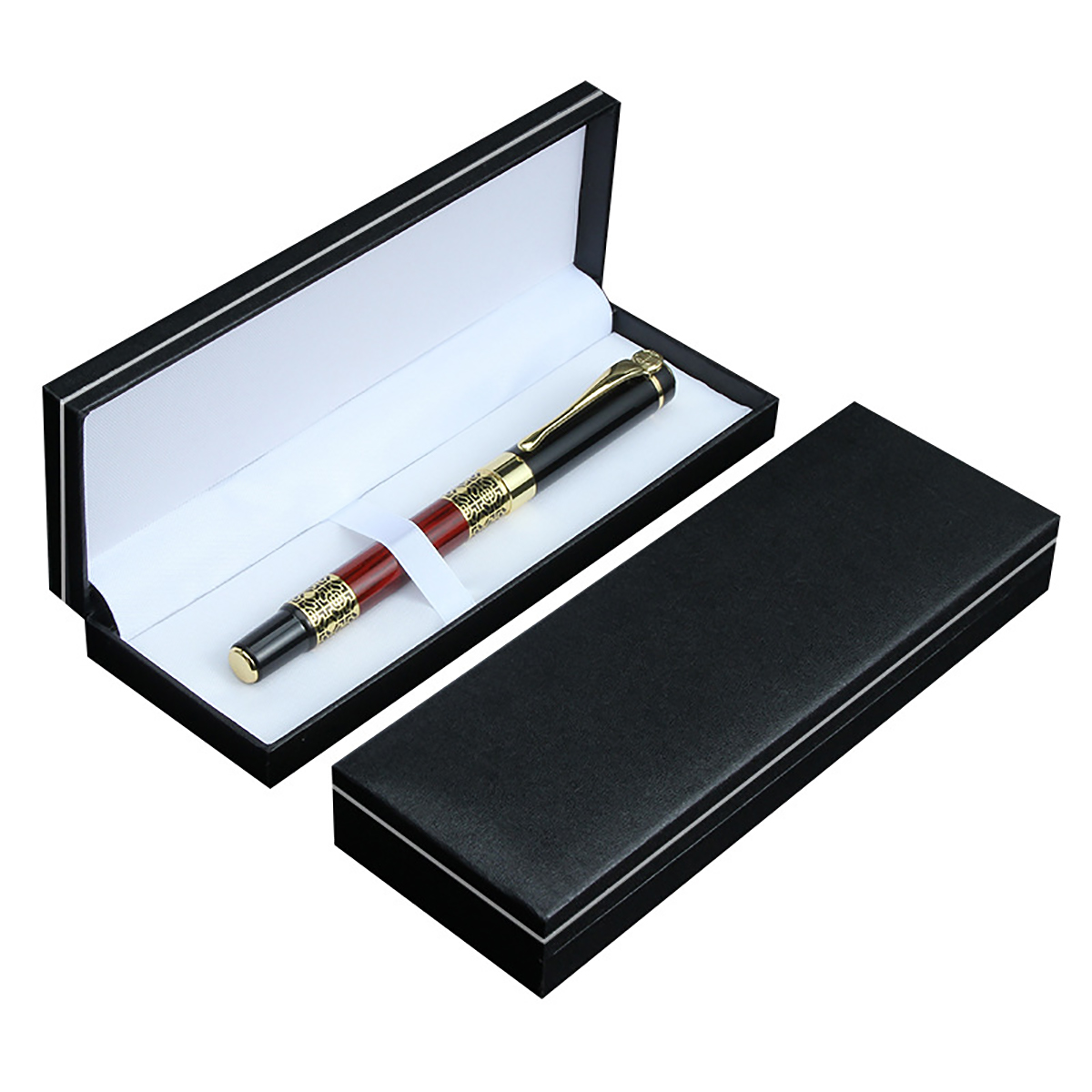 1 bolígrafo metálico + CAJA