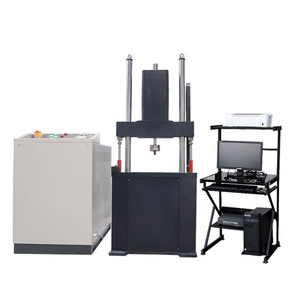 Máquina de prueba de fatiga dinámica servo electrohidráulica Probador de compresión y tracción de alta frecuencia de alambre de metal multifunción - Product Image 1