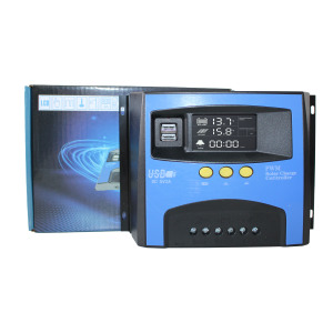Chinese Factory Automatic Recognition <strong>Pulse</strong> <strong>Width</strong> <strong>Modulation</strong> (PWM) Solar Charging <strong>Controller</strong> 60A/50A/40A 12/24/36/48V LCD - Product Image 1