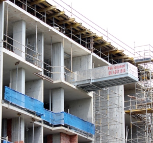 Construction Carry Construction Material Retractable <strong>Loading</strong> <strong>Platform</strong> and Unloading <strong>Platform</strong> for Material Transport - Product Image 5