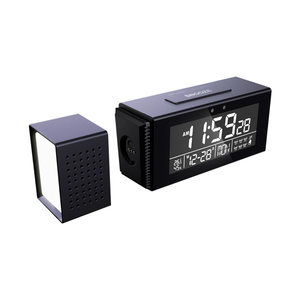 LED-Anzeige Zeit kalender Tisch uhr Alarm Thermometer Hygrometer mit FM Radio Nachtlicht uhr - Product Image 2