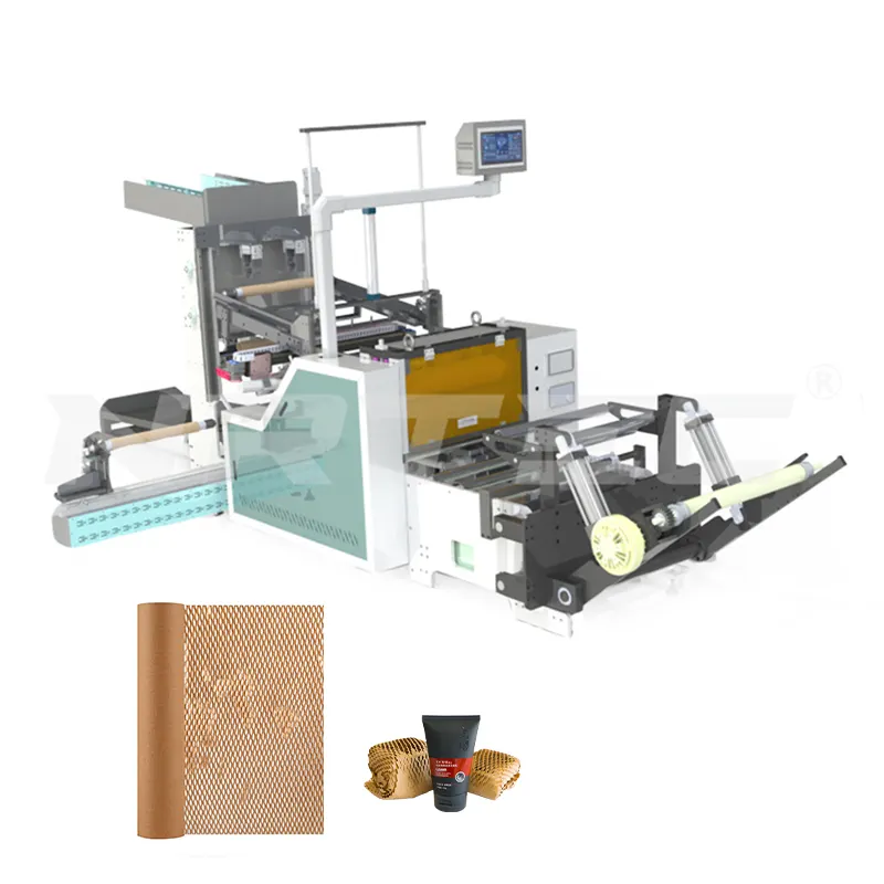 ماكينة صناعة لف خلية العسل الواقية لوسادة وتغليف الأوسادة مصنوعة من ورق الكرافت لحماية وتغليف الأطعمة أكثر ملاءمة من مورد SKA