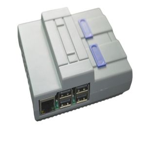 Funda Retro SuperPi de alta calidad para raspberry pi 3, modelo b plus, SNES Mini