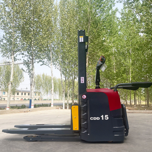 Apilador eléctrico de carga de contenedores de elevación de carga automática Apilador eléctrico de paleta de 2 toneladas y 3 toneladas 1ton