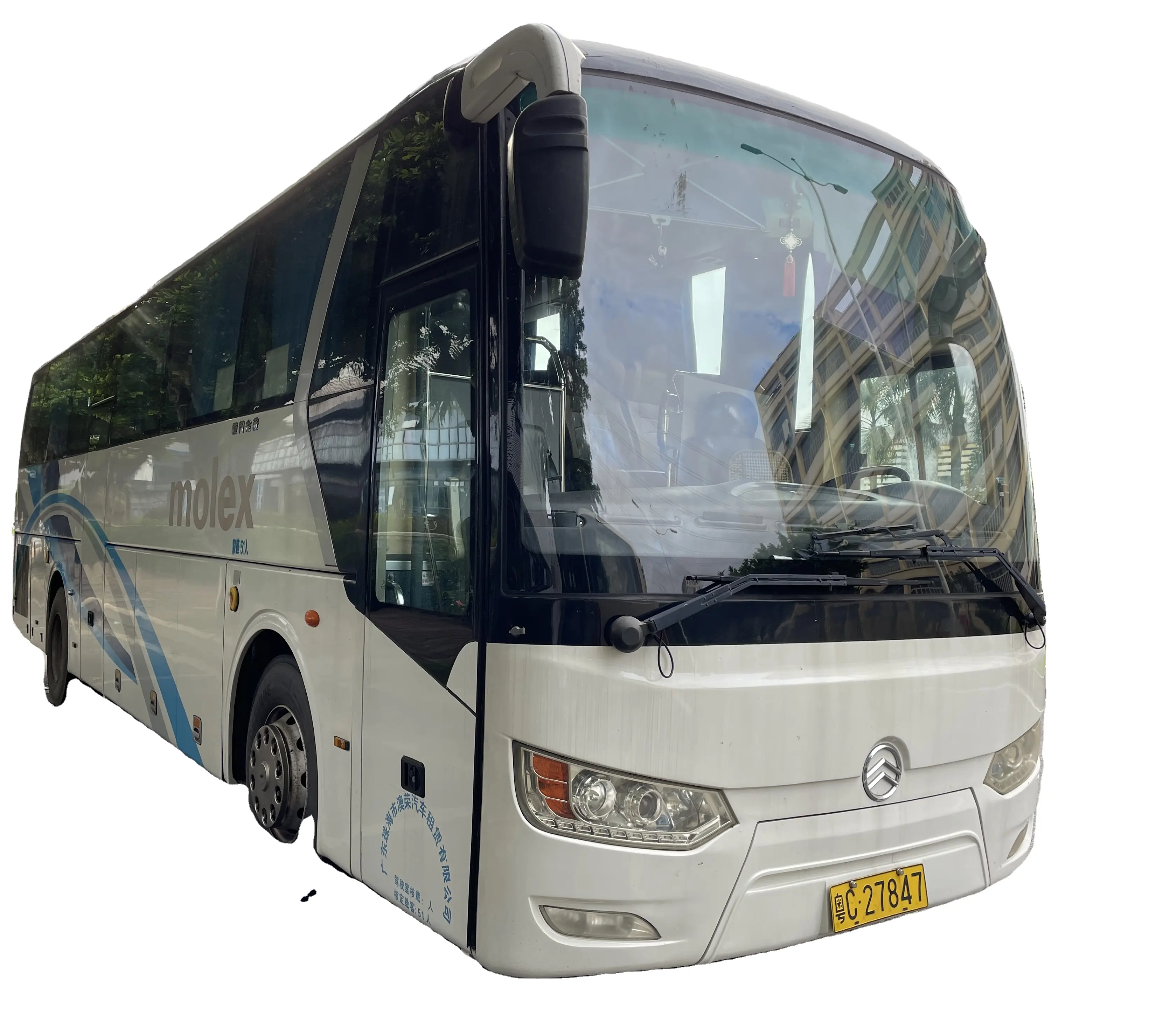 La vendita calda ha usato il Golden Dragon Bus 2015 bus diesel cina IV da 51 posti