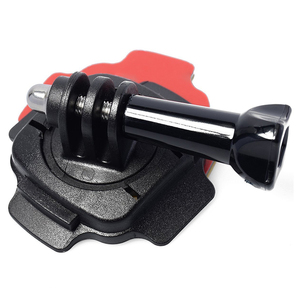 Fabrika fiyat kask sabit montaj ile 360 derece rotasyon dağı + kilit + yapıştırıcı sticker için mini eylem kamera GP92 - Product Image 1