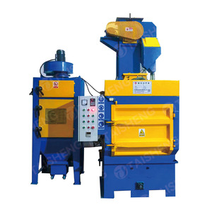 High Volume Forging Deburring <strong>Blast</strong> Line Multi-Machine Linked with Core Motor and Gearbox Components - Product Image 3