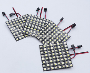 Светодиодная точечная матричная панель дисплея 16x16 8x32 8x8 Гибкая Rgb 5v WS2812B Пиксельная программируемая светодиодная точечная матрица - Product Image 4