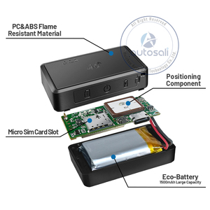 Autosali IOT çözüm varlık izleme GPS izci küçük insan izleme cihazı bisiklet izleme telematik gps 4G VG07 Scooter - Product Image 2
