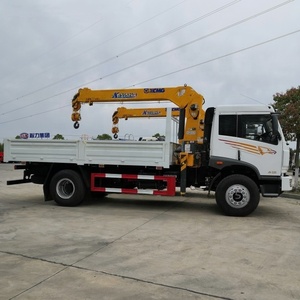 Shacman XUANDE 12ton Pickup Truck Lift Crane 6 Bánh Xe Cẩu <span class=keywords><strong>Tipper</strong></span> Xe Tải 6X4 2 Trục Pickup Truck Crane Với Cáp Tời - Product Image 4