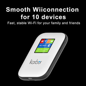 Router Seluler <span class=keywords><strong>WiFi</strong></span> Karbor 2.4GHz dengan Slot Nano SIM, Kecepatan Data LAN Maksimum 150Mbps, Firewall & Enkripsi WEP, Tidak Terkunci, untuk SOHO - Product Image 3