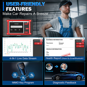 <strong>2025</strong> Kingbolen Newest K7 Full System Car Diagnostic Tool 12V Vehicle OBD2 Scanner Auto ECU Coding Machine 31 Reset Service - Product Image 2