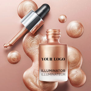 Makyaj fosforlu kozmetik krem bronzlaştırıcı Glitter makyaj özel etiket fosforlu sıvı - Product Image 1