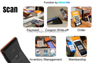 Terminal POS NFC de mano inalámbrico Máquina POS Android para lotería/Pago de boletos de autobús Terminal POS de mano - Product Image 2