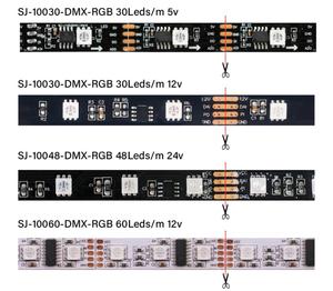 Programmier barer DMX RGB RGBW LED-Streifen 5V 12V 24V DMX512 UCS512B UCS512C UCS512H4L IC Vollfarbpixel-LED-Streifen licht - Product Image 1
