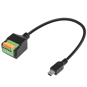 Adaptador de bloque de terminales de botón personalizado RJ45 8P8C macho a 8 pines - Product Image 6
