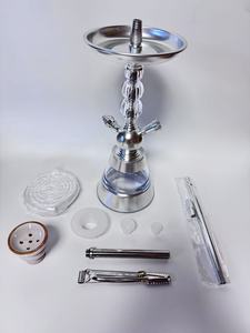 Hợp Kim Nhôm Arabic Hookah Set Với Đa-Màu Sắc Phụ Kiện Điện Tử Kính Cầm Tay Hookah Với Sơn Mài Kỹ Thuật - Product Image 6