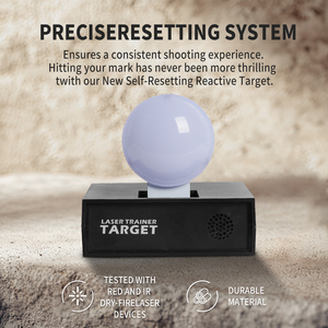 Laser thông minh Laser chụp Đồ chơi mô hình tự động phục hồi Flip-up trở lại mục tiêu đào tạo nhựa mục tiêu - Product Image 3