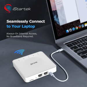 ฟรีอินเทอร์เน็ตชนิด C พอร์ต300Mbps Cat4 CPE LTE WiFi6 Wi-Fi แบบพกพาได้เราเตอร์4G พร้อมช่องใส่ซิมการ์ด MINI WIFI - Product Image 5