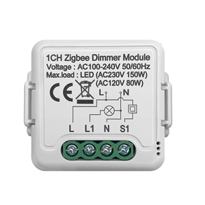 1ギャング2ギャングニュートラルラインミニDIYTuya ZigBeeスマート調光器スイッチモジュールODM - Product Image 1