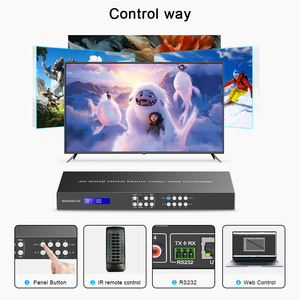 OEM ODM Entrada 4 Salida 4 HDMI Puerto Matriz HDCP 2,3 Seamless 2x2 Video Wall Controller Switcher 4K60Hz HDMI Matrix Switches