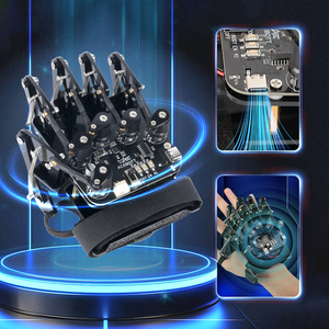 Guante de detección de movimiento inteligente para Arduino Blockly Control de gestos Sensor de gravedad para Bluetooth STEM Coding Kit Robotics Kits