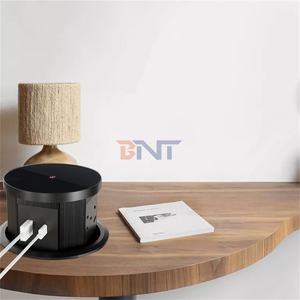 EU-Typ Multi-Funktions-Desktop-Steckdose mit USB-Ladegerät eingebautes Pop-Up-Tisch-Auslass IP44 16 A Nennstrom 3 Wechselstrom-Auslässe - Product Image 2