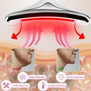 Masajeador facial eléctrico de fábrica, terapia de luz roja, varita de contorno facial de 7 colores, sistema de operación de ozono para uso doméstico al aire libre - Product Image 4