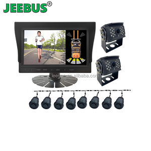 Sistema de Monitoreo de Radar Visual Digital ultrasónico, 8 sensores con Vista de marcha atrás para coche - Product Image 2