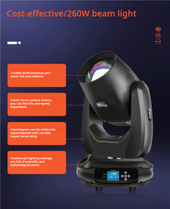 260w 9R Sharpy Wash Moving Head Zoom Dj Club Stage Light <strong>Led</strong> Moving Head Beam Lights