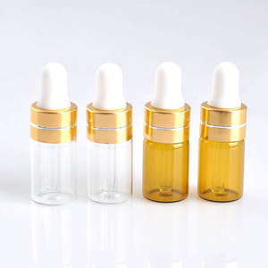 1ml <strong>2ml</strong> 3ml 5ml Custom Printed Mini <strong>Empty</strong> Glass Samples with Pipette Cosmetics Packaging Glass <strong>Dropper</strong> <strong>Bottle</strong> - Product Image 1