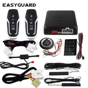 Plug and Play Passive Keyless Entry <strong>Push</strong> <strong>Button</strong> <strong>Start</strong> Car Alarm Fit for <strong>Key</strong> <strong>Start</strong> Petrol Ford - Product Image 1