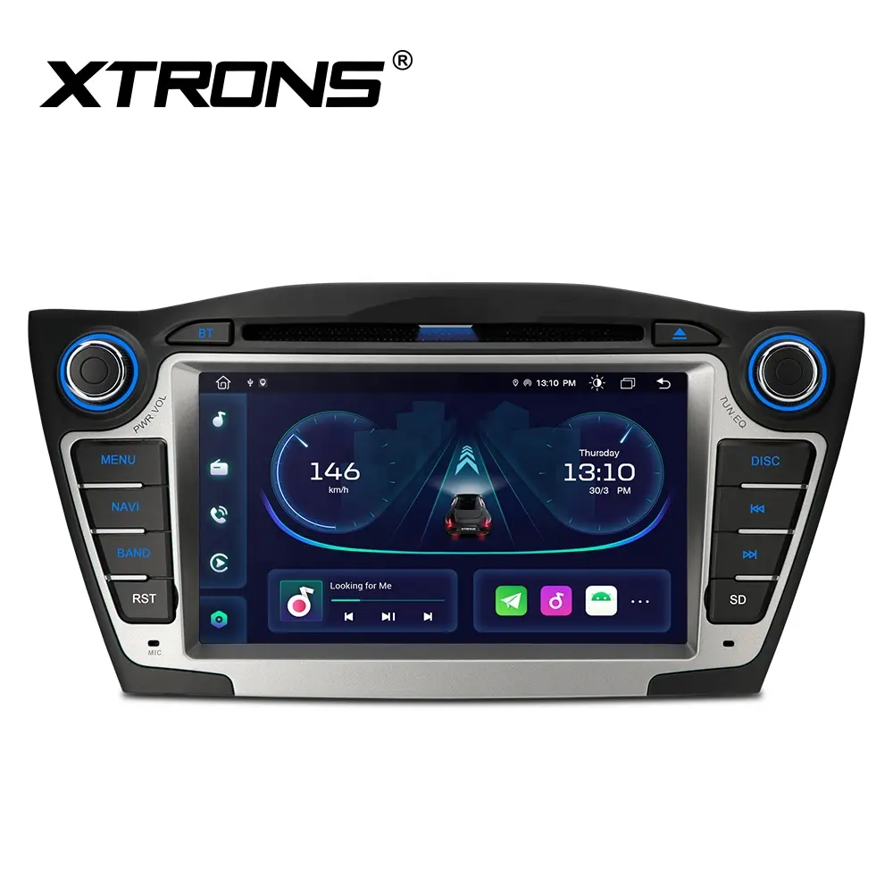 XTRONS-radio con gps para coche, reproductor con android 12, 2 Din, 7 pulgadas, para Hyundai Tucson IX 35