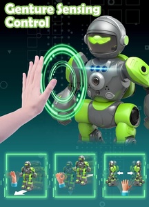РУ Робот Игрушки для детей с дистанционным управлением роботы для мальчиков программируемый музыкальный танцевальный интерактивный танцевальный робот игрушка - Product Image 5