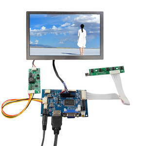 Pantalla Lcd para exteriores, pantalla de publicidad, módulo de micropantalla, 7 pulgadas, 800X480, pantalla Lcd para exteriores con tablero de marcha atrás Hd Vga Av - Product Image 1