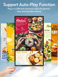 1920*1080 IPS kapasitif dokunmatik reklam ekranı 15.6 inç Ultra ince çerçeve dijital tabela görüntüler Android Tablet <span class=keywords><strong>LCD</strong></span> ekran - Product Image 6